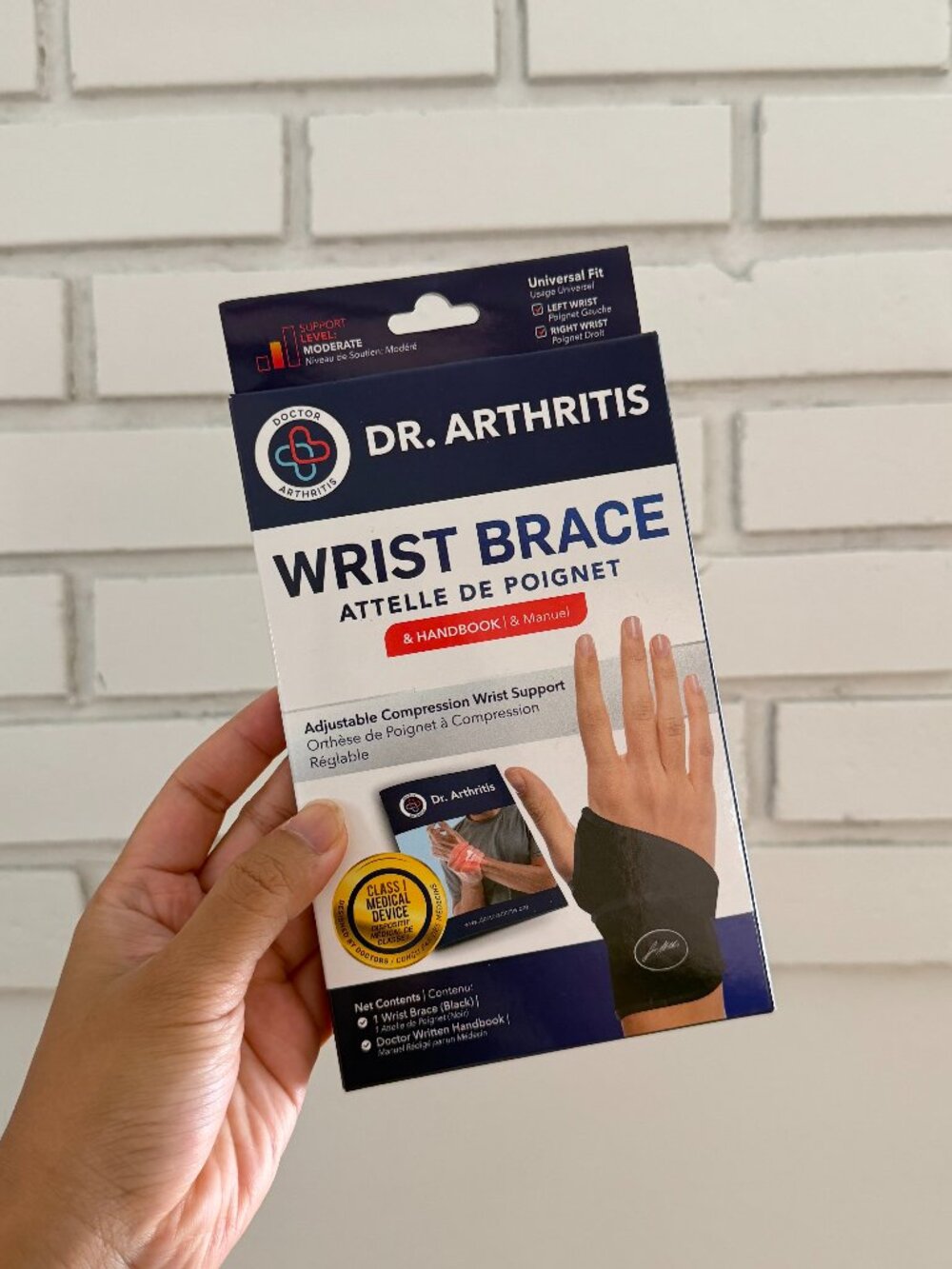 Doctor Developed Wrist Brace, Wrist Wraps for Carpal Tunnel Arthritis